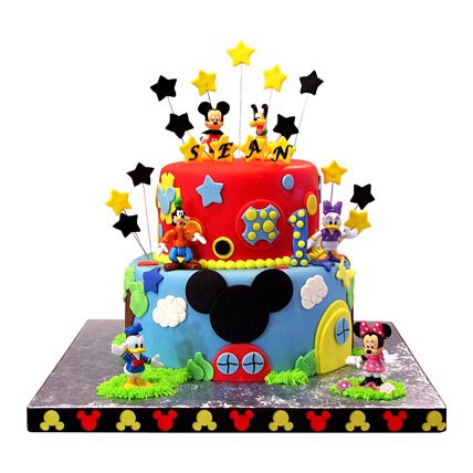 3kg mickey mouse cake